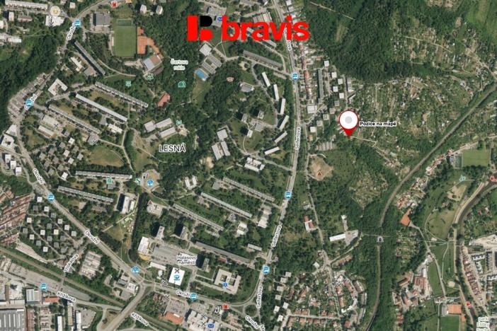 Prodej pozemku, Brno - Lesná, 100 m2