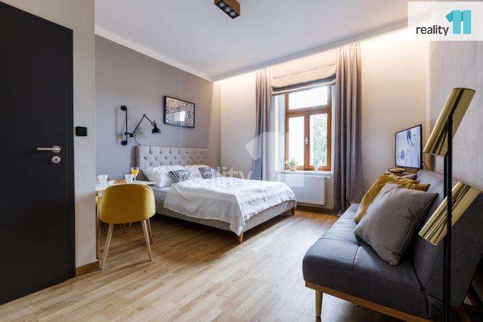 Pronájem bytu 1+kk, Praha - Žižkov, Ondříčkova, 25 m2