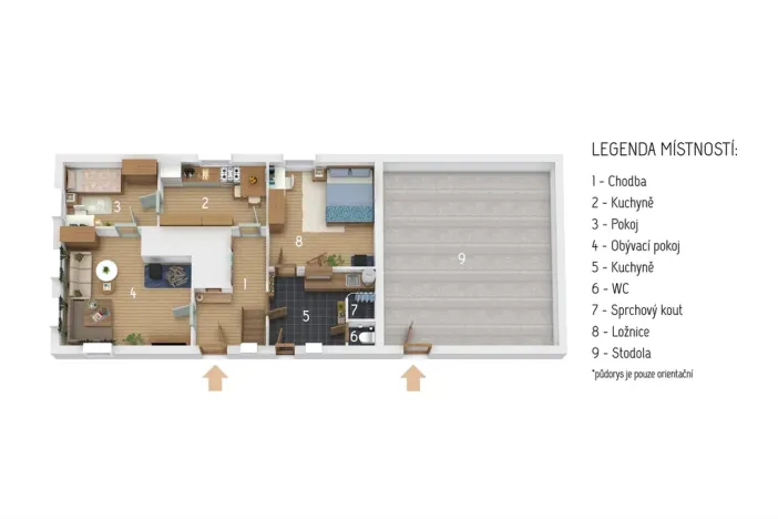 Prodej chalupy, Čachrov - Zahrádka, Zahrádka, 117 m2