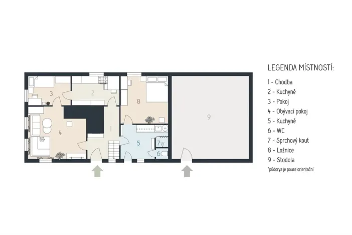 Prodej chalupy, Čachrov - Zahrádka, Zahrádka, 117 m2