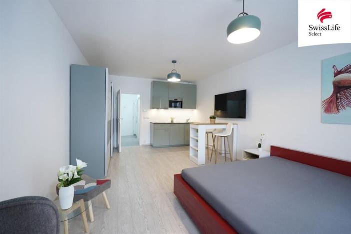 Pronájem bytu 1+kk, Praha - Karlín, Sokolovská, 34 m2