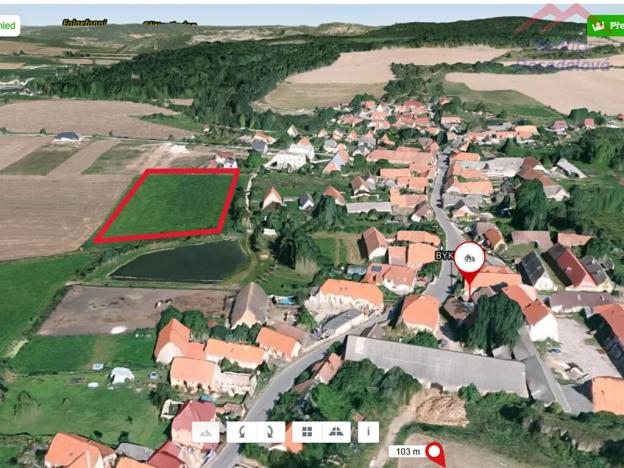 Prodej pozemku pro bydlení, Bykoš, 10791 m2