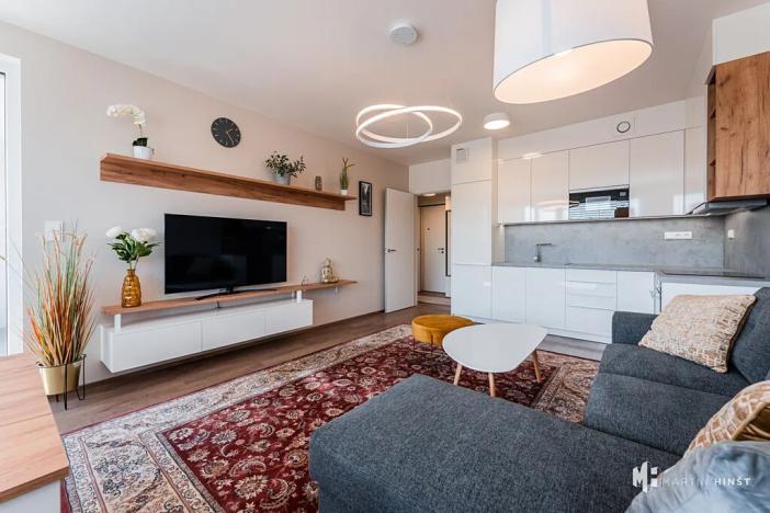 Pronájem bytu 2+kk, Praha - Holešovice, U Pergamenky, 55 m2
