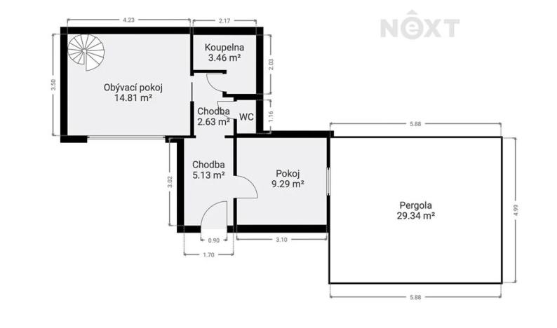 Prodej rodinného domu, Černá u Bohdanče, 258 m2