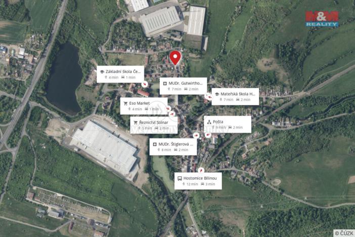 Prodej rodinného domu, Hostomice, Palackého, 81 m2