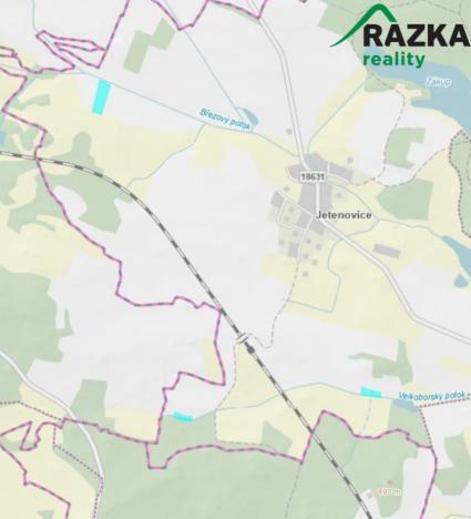 Prodej pole, Velký Bor - Jetenovice
