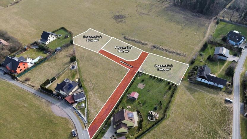 Prodej pozemku pro bydlení, Příbram - Orlov, 842 m2