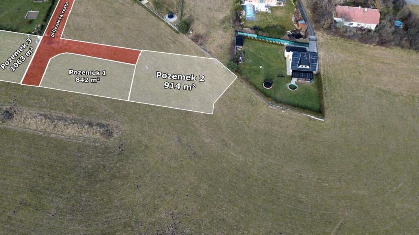 Prodej pozemku pro bydlení, Příbram - Orlov, 842 m2