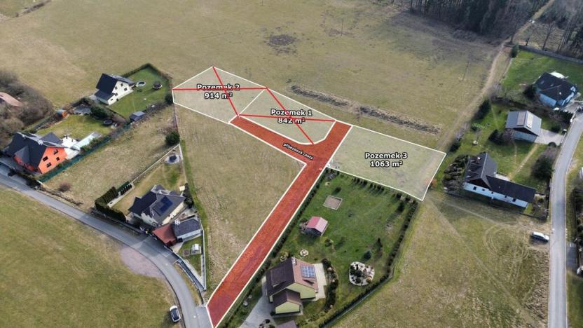 Prodej pozemku pro bydlení, Příbram - Orlov, 1063 m2