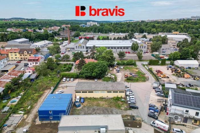 Pronájem komerčního pozemku, Brno - Horní Heršpice, Pražákova, 478 m2
