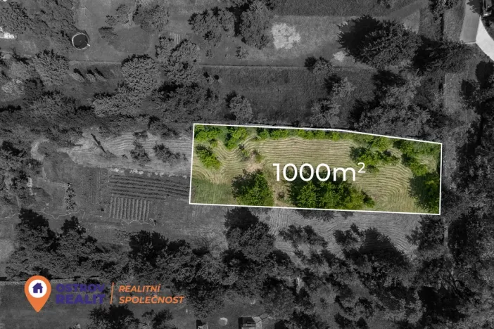 Prodej pozemku pro bydlení, Olomouc, 1000 m2
