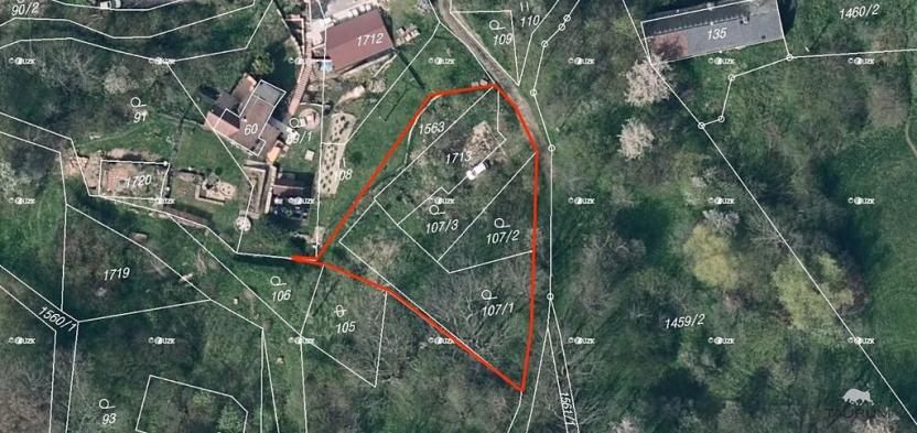 Prodej pozemku pro bydlení, Děčín, 1179 m2