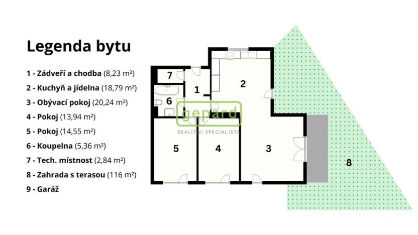 Prodej bytu 3+1, Praha, Jihozápadní IV, 88 m2
