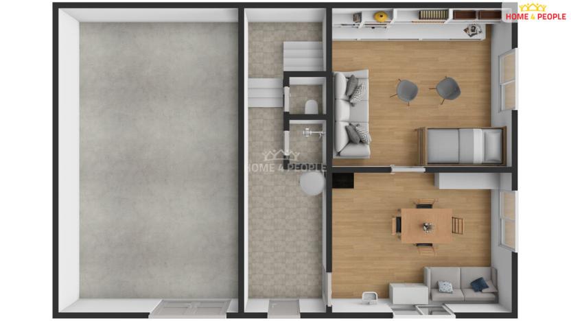 Prodej rodinného domu, Zájezdec, 65 m2