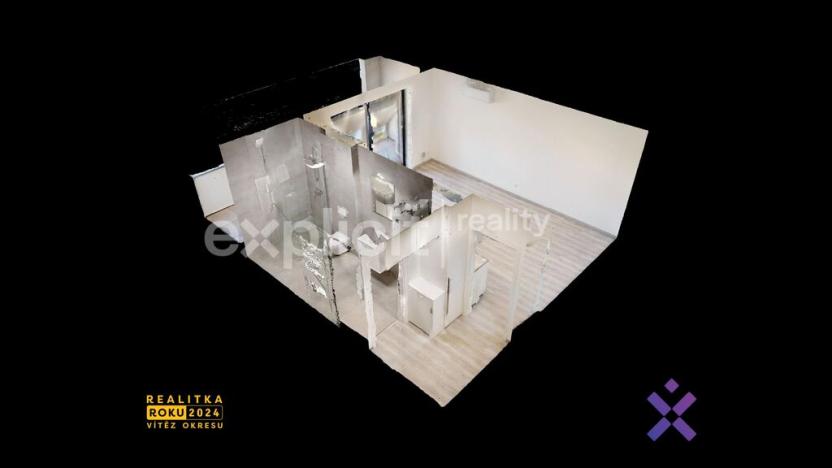 Pronájem bytu 1+kk, Zlín, Elektrická, 33 m2