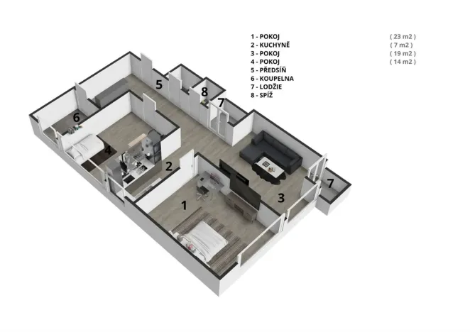 Prodej bytu 3+kk, Plzeň - Jižní Předměstí, Klatovská třída, 112 m2