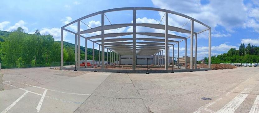 Pronájem skladu, Hýskov, Na Břasích, 500 m2