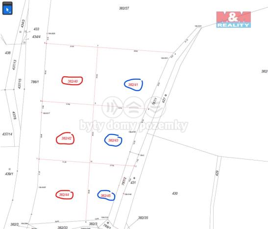 Prodej pozemku pro bydlení, Litochovice, 1200 m2