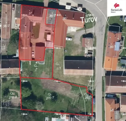 Prodej rodinného domu, Moravany - Turov, 550 m2