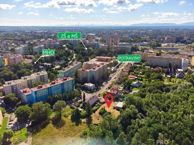 Prodej komerčního pozemku, Ostrava, 1938 m2