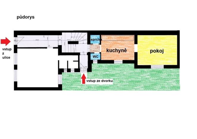 Pronájem bytu 1+1, Kladno, Havířská, 40 m2