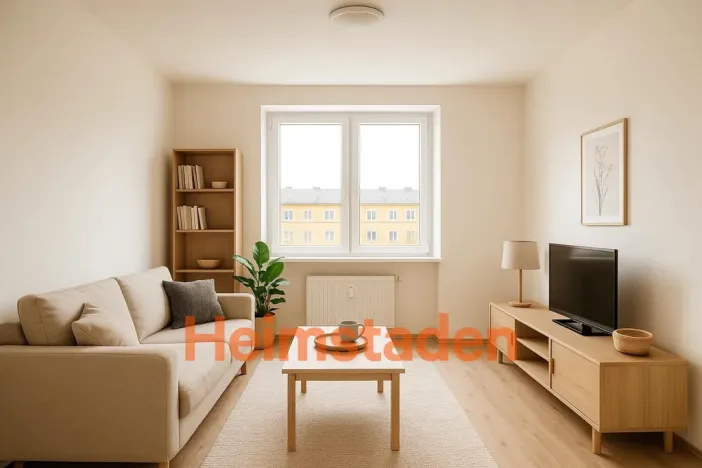 Pronájem bytu 1+1, Ostrava - Mariánské Hory, Zelená, 38 m2