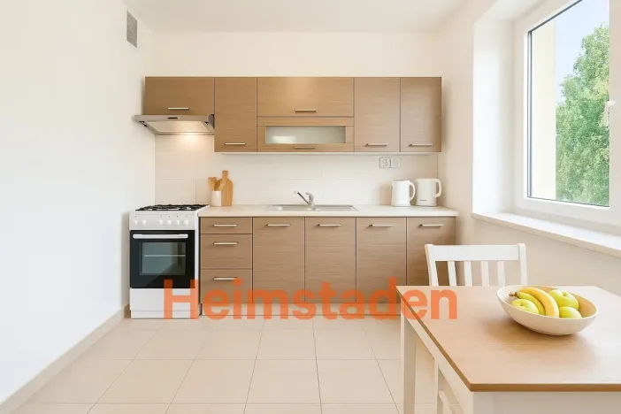 Pronájem bytu 1+1, Ostrava - Mariánské Hory, Zelená, 38 m2