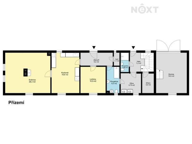 Prodej chalupy, Neveklov, 200 m2