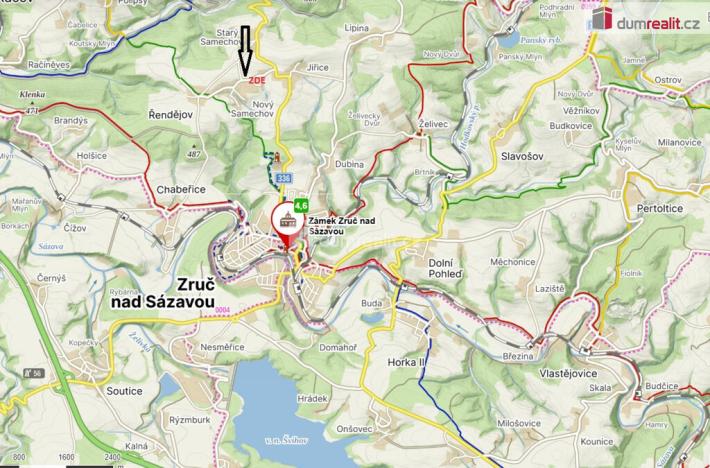 Prodej pozemku pro bydlení, Řendějov - Nový Samechov, 1981 m2