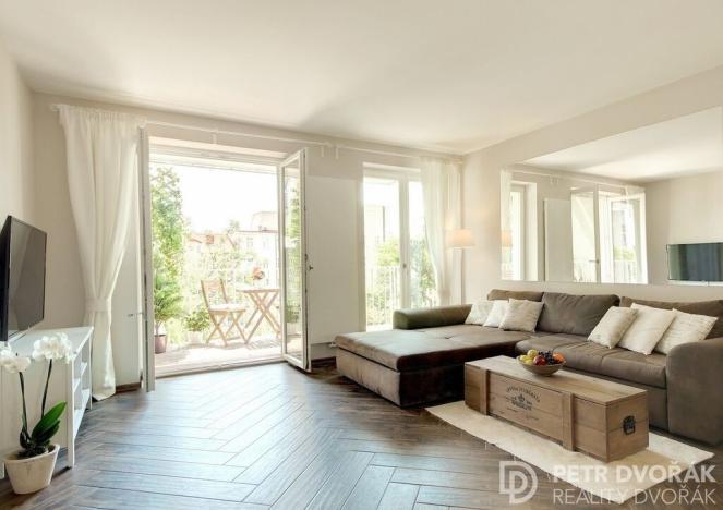 Pronájem bytu 3+kk, Praha - Vinohrady, Záhřebská, 68 m2