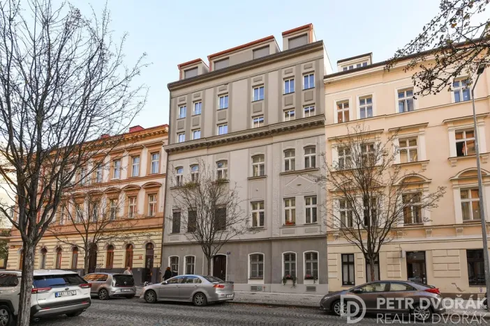 Pronájem bytu 3+kk, Praha - Vinohrady, Záhřebská, 68 m2