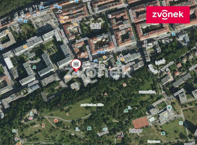 Prodej garáže, Praha - Žižkov, Jeseniova, 12 m2