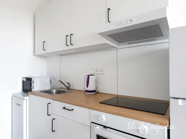 Pronájem bytu 1+kk, Praha - Kyje, Za černým mostem, 24 m2