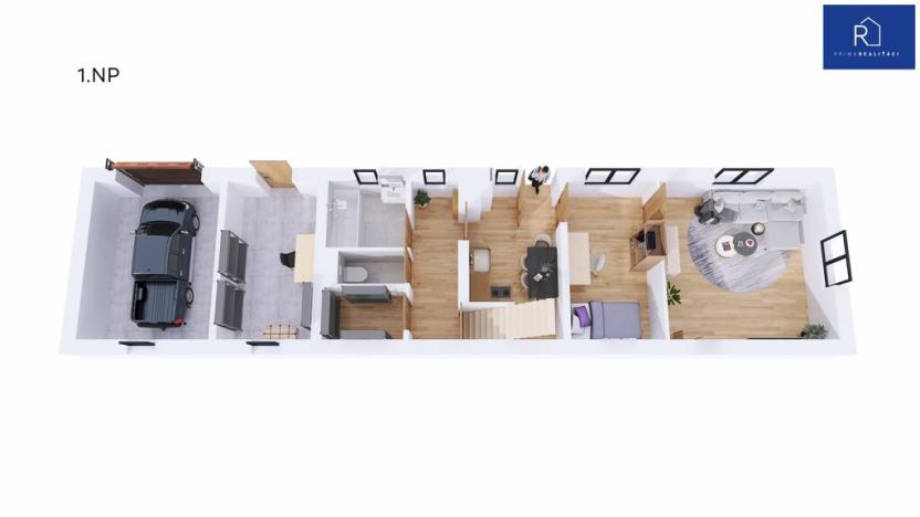 Prodej rodinného domu, Uničov - Střelice, 58 m2