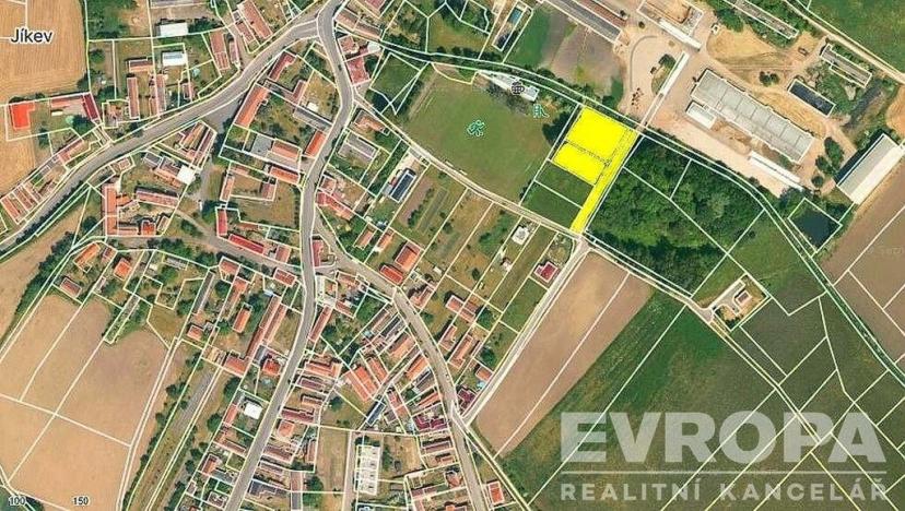 Prodej pozemku, Jíkev, 2432 m2