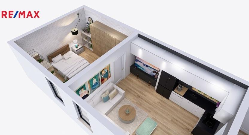 Pronájem bytu 2+kk, Letohrad, Václavské náměstí, 60 m2