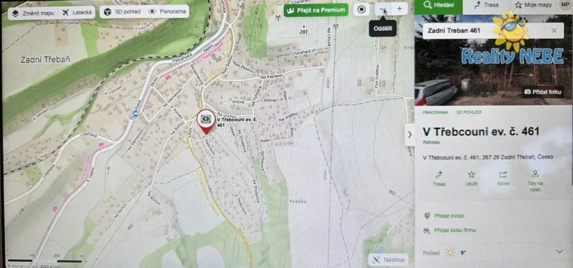 Prodej chalupy, Zadní Třebaň, V Třebcouni, 50 m2