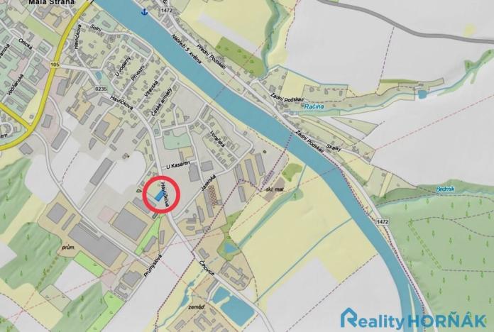 Prodej pozemku pro bydlení, Týn nad Vltavou, 878 m2