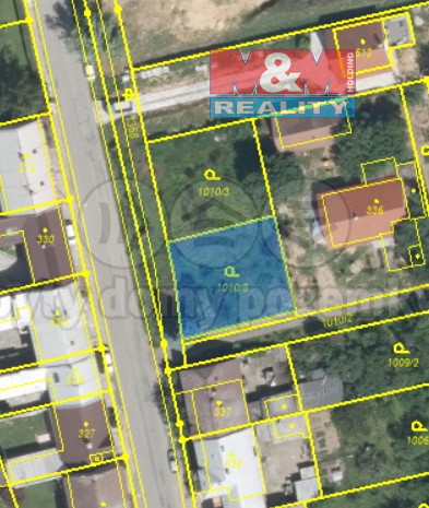 Prodej pozemku pro bydlení, Tršice, 368 m2