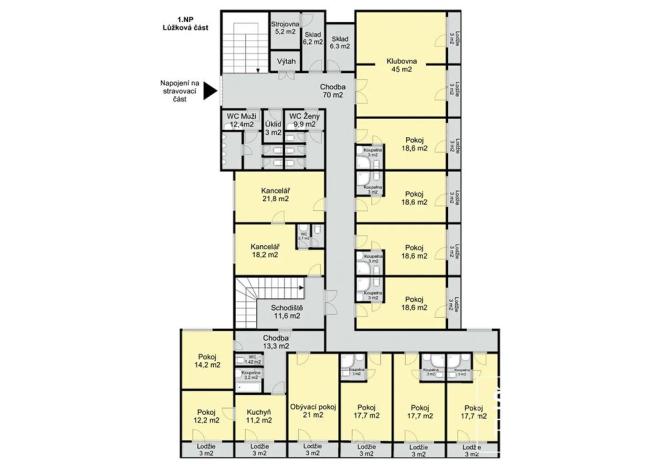 Prodej ubytování, Seč, 2282 m2