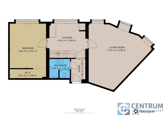 Pronájem bytu 2+1, Jablonec nad Nisou - Kokonín, Dolní, 65 m2