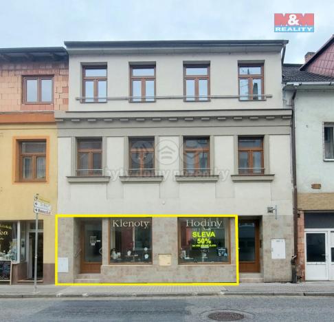 Pronájem obchodního prostoru, Milevsko, Riegrova, 115 m2