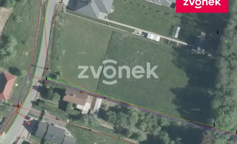 Prodej pozemku pro bydlení, Želechovice nad Dřevnicí, Paseky, 1855 m2