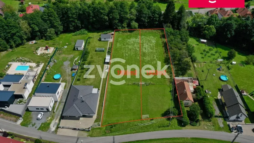 Prodej pozemku pro bydlení, Želechovice nad Dřevnicí, Paseky, 1833 m2