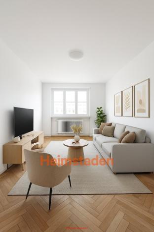 Pronájem bytu 2+1, Orlová - Poruba, Hornická, 53 m2