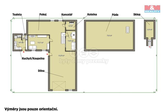Prodej obchodního prostoru, Dolní Lukavice - Krasavce, 116 m2