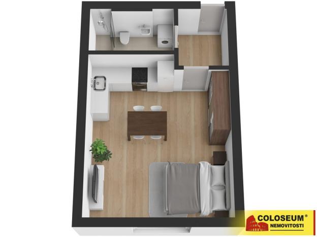 Prodej bytu 1+kk, Hrušovany nad Jevišovkou, 41 m2