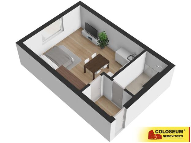 Prodej bytu 1+kk, Hrušovany nad Jevišovkou, 41 m2