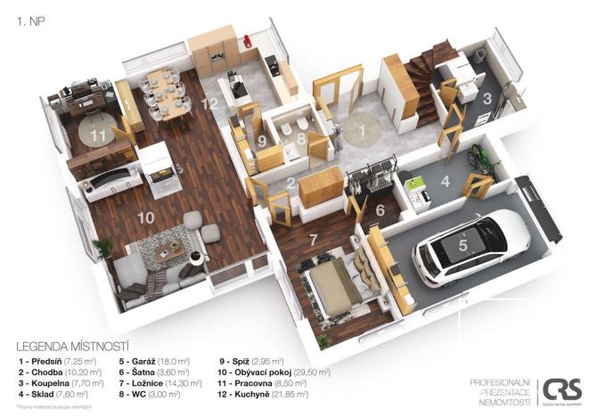 Prodej rodinného domu, Horky nad Jizerou, 208 m2