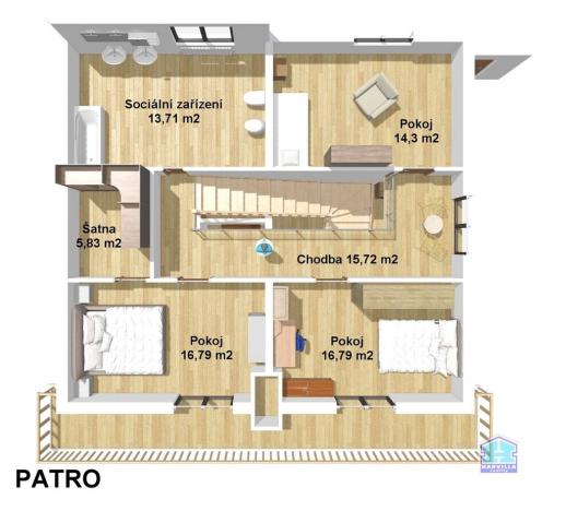 Prodej rodinného domu, Druztová, 160 m2
